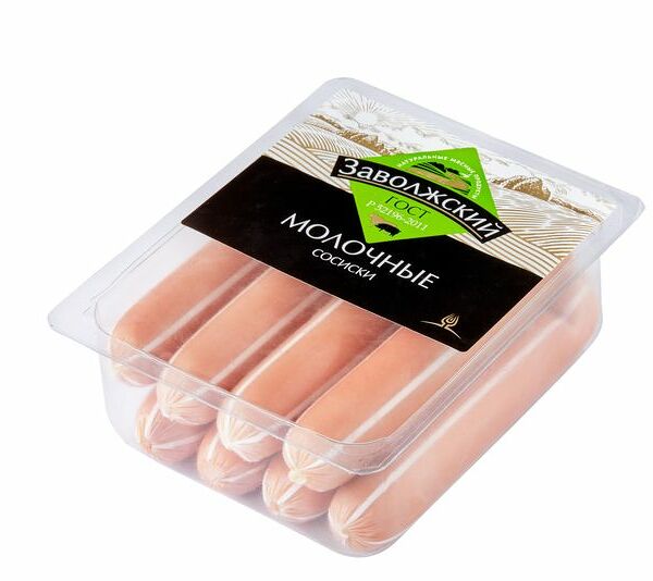 Сосиски Заволжский Молочные
