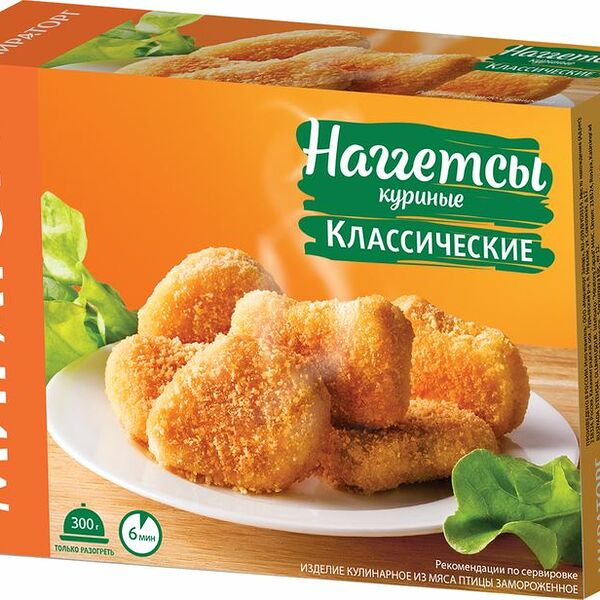 Наггетсы куриные Мираторг Классические
