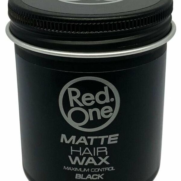 Гель воск для волос RedOne Mat wax look Black
