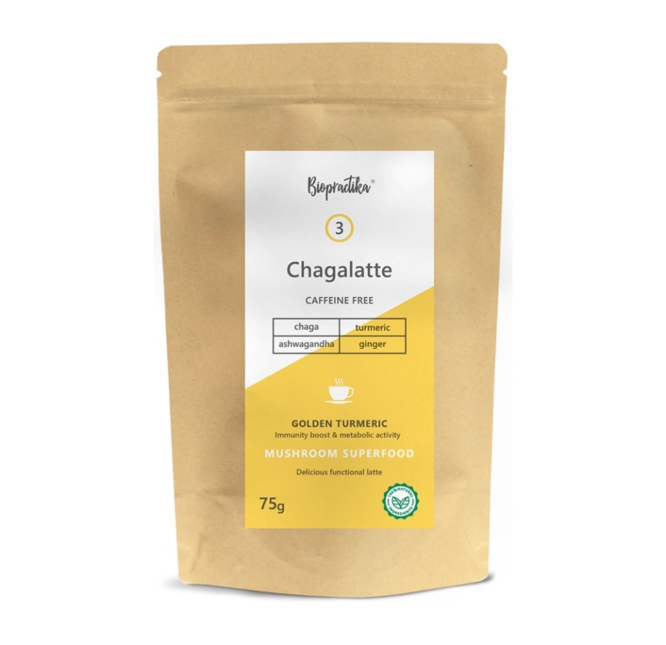 

Чагалатте Biopractika №3 Golden Turmeric 75 г