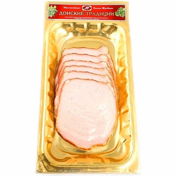 Окорок свиной Донские традиции Аппетитный копчёно-варёный категория А охлаждённый, 140г
