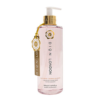 Мыло для рук Dion London с ароматом цветов японской вишни и витамином Е 500 мл, Великобритания