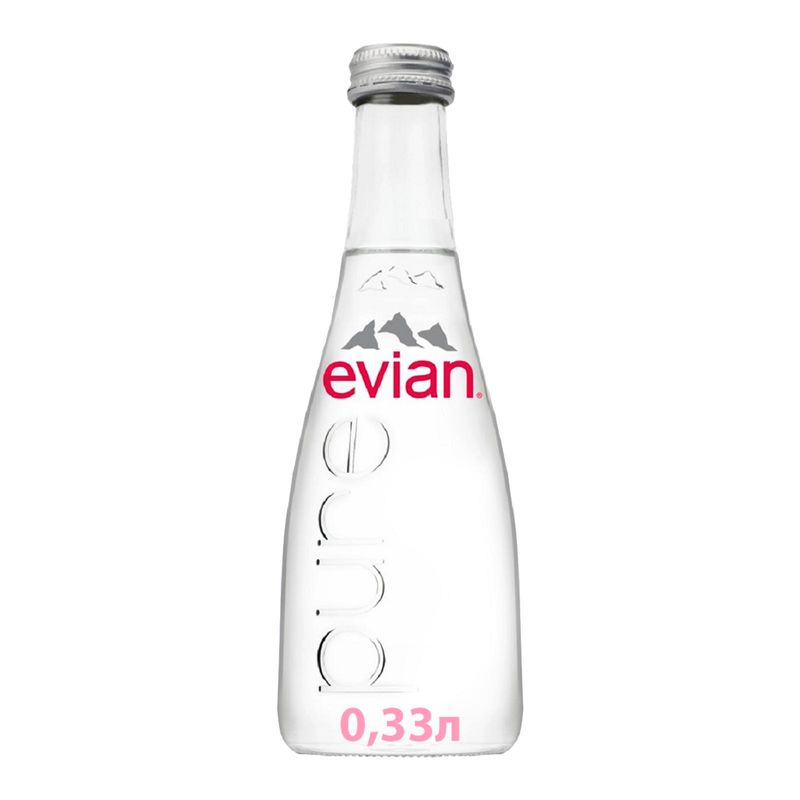 

Вода минеральная Evian негазированная 0.33 л