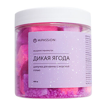 Шипучка для ванны MiPASSiON с морской солью 