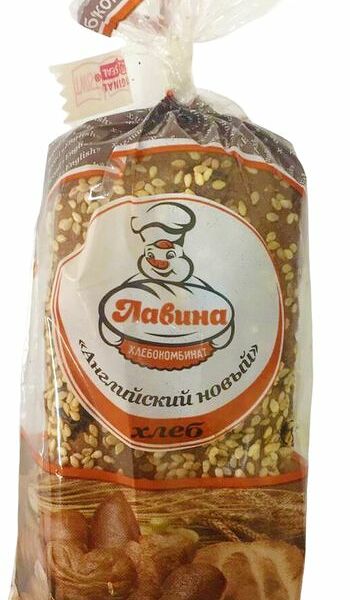 Хлеб ржано-пшенчный Лавина Английский Новый