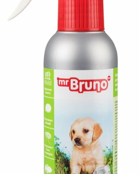 Спрей от клещей и блох для собак ТМ Mr. Bruno (Мистер Бруно)
