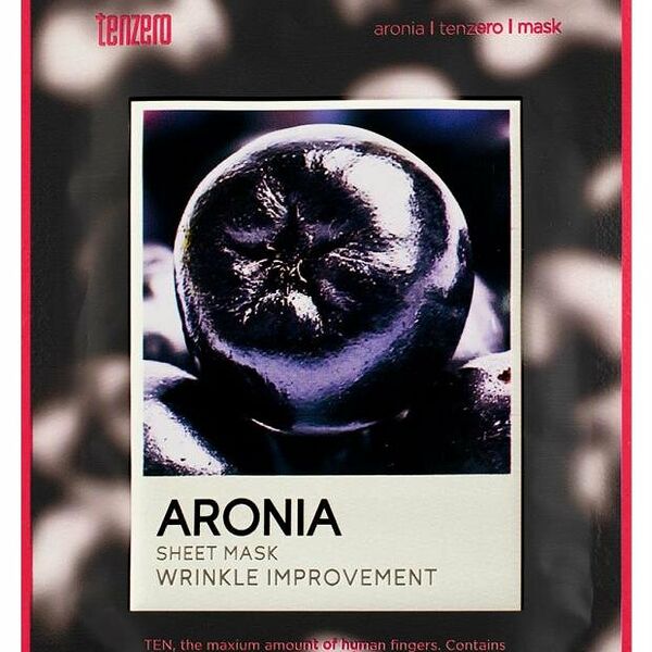 Маска тканевая для лица Tenzero с экстрактом черноплодной рябины, 25 мл