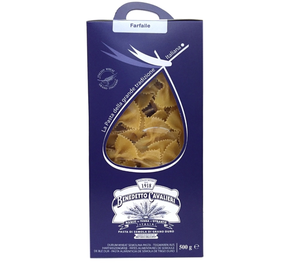 

Макаронные изделия Benedetto Cavalieri Фарфалле Pastificio Benedetto Cavalieri SrL