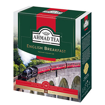 Чай черный Ahmad Tea English Breakfast в пакетиках, 100 шт, 200 г