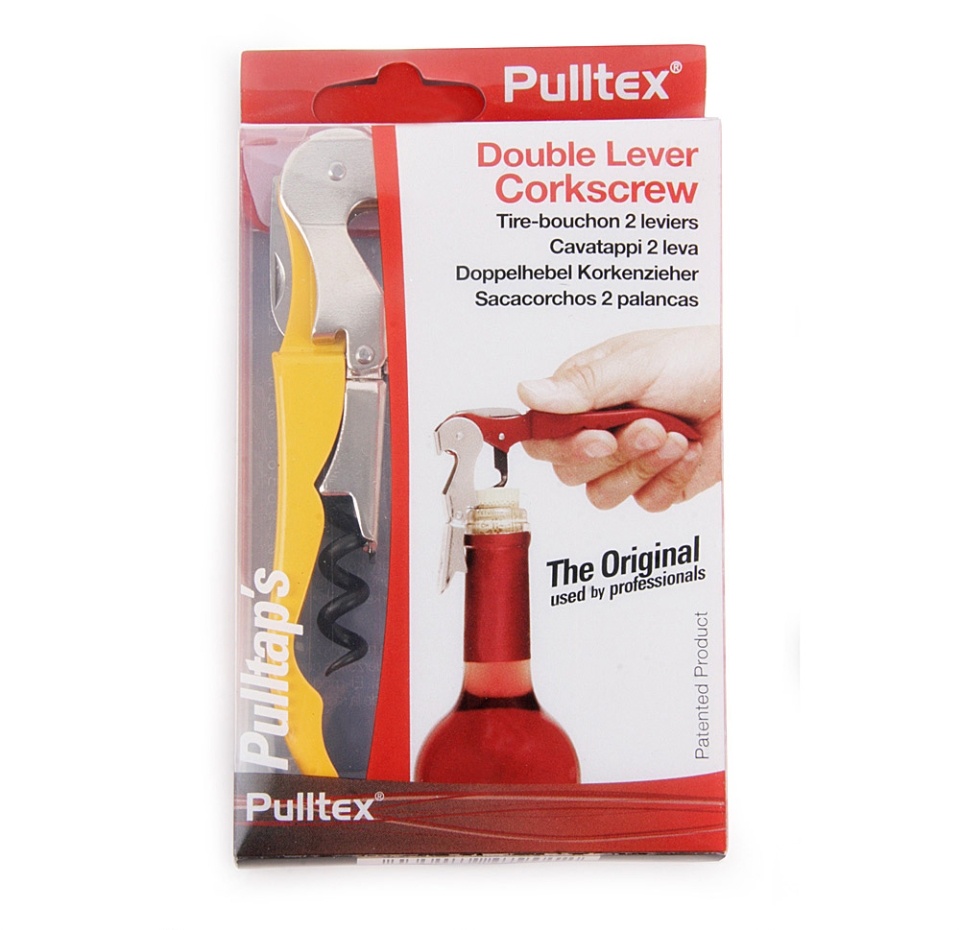 

Штопор Pulltex Pulltap's с двумя рычагами, 1 шт., в ассортименте