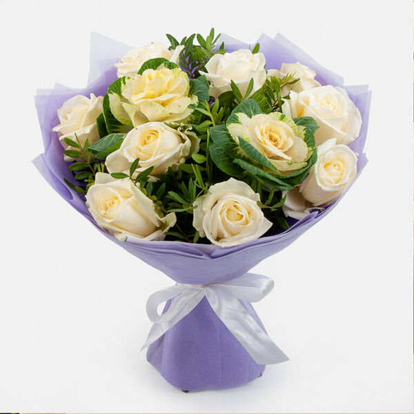 Букет Волшебные лепестки 35 см