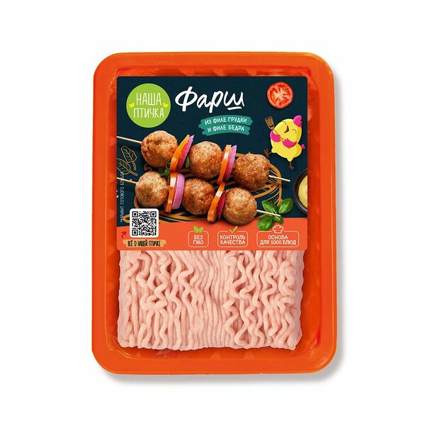 Фарш куриный Наша птичка Домашний