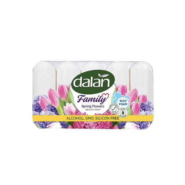 Мыло туалетное Dalan Family Spring Flowers 5*75 г