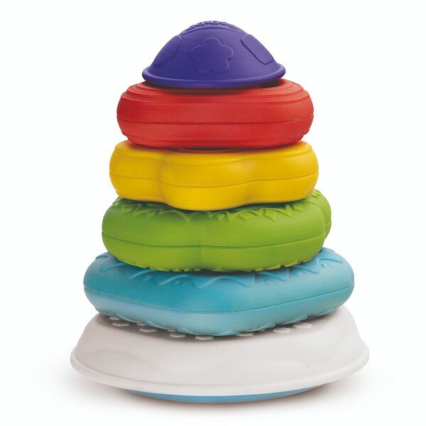 Chicco: Развивающая игрушка Пирамидка Ring Tower 2в1 6м+ (1034041)