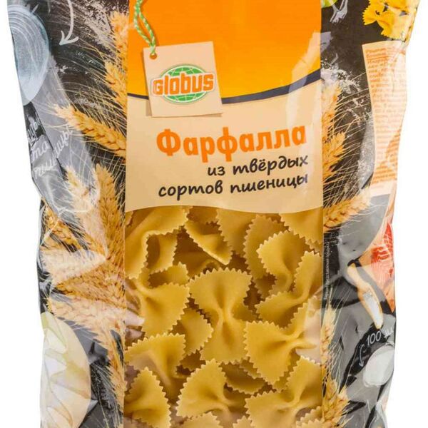 Макаронные изделия Фарфалла Глобус