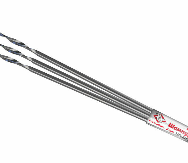 Набор шампуров СевЗапУголь 340*10*0.5 мм 3 шт
