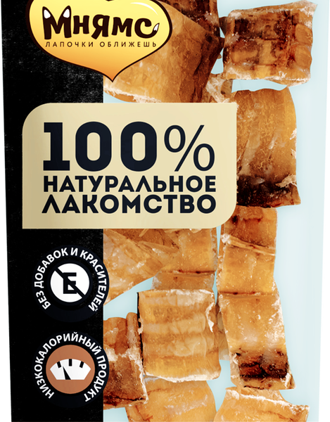 Лакомства для собак МНЯМС Трахея говяжья