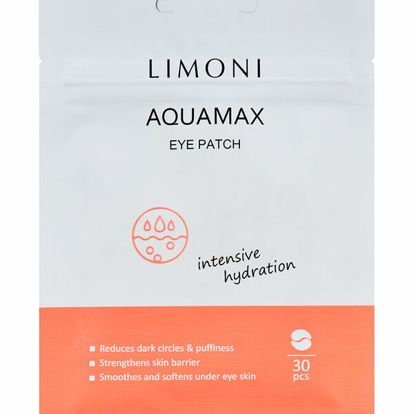 Патчи для век Limoni Aquamax Eye Patch увлажняющие 30 шт