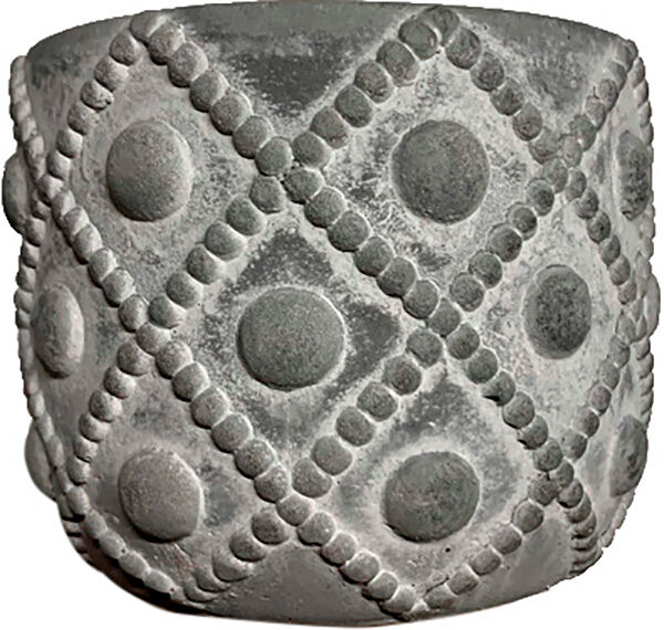 Кашпо Орнамент цемент 7.5см