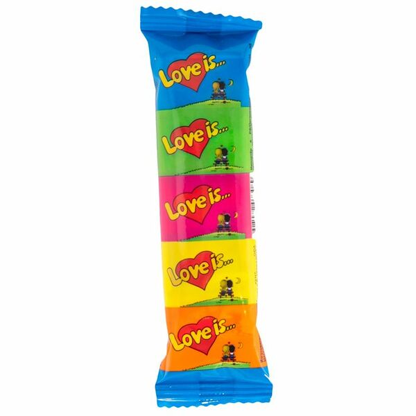 Жевательная резинка Love is ассорти, 21г