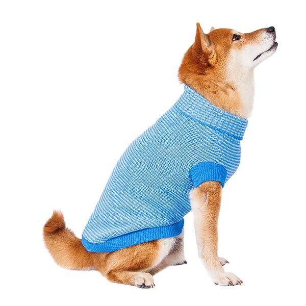 Свитер для собак 45см 2XL голубой (унисекс)