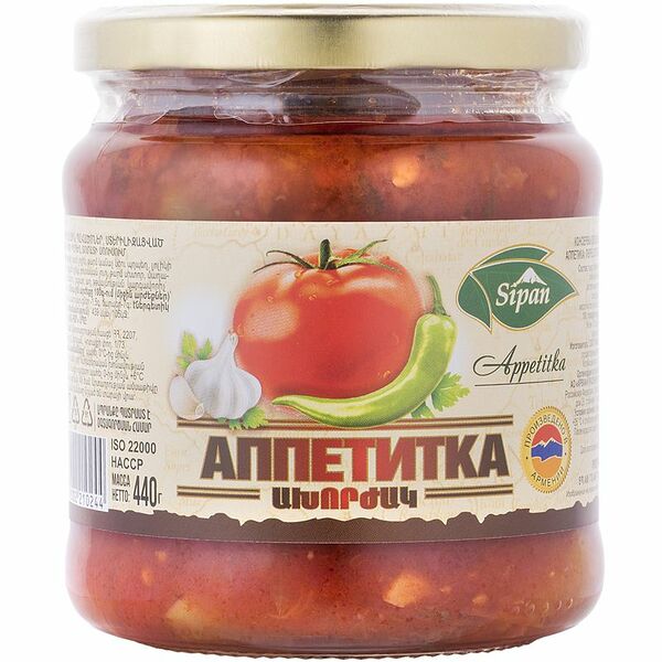 Перец Sipan Аппетитка острый в томатном соусе