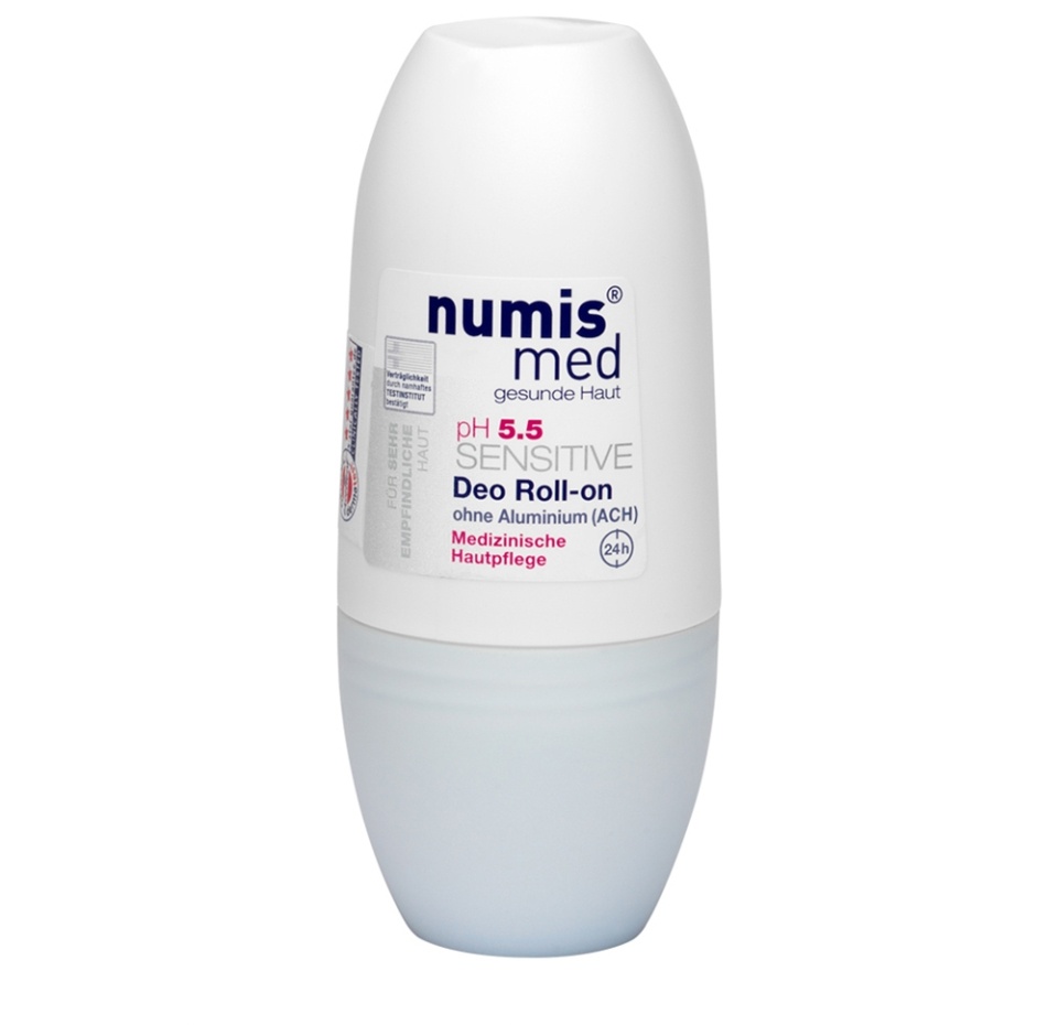 

Дезодорант шариковый Numis med Sensitive pH 5.5 Германия 50 мл