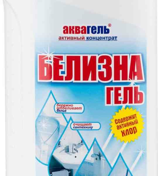Гель-концентрат Белизна Аквагель с дезинфицирующим эффектом