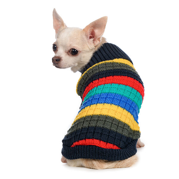 Свитер для собак 30см M коричневый, унисекс