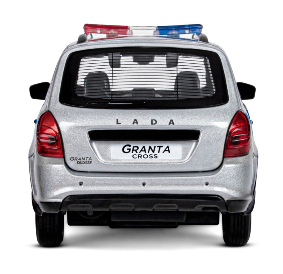 

Машина металлическая Автопанорама Lada granta cross Полиция 1:24