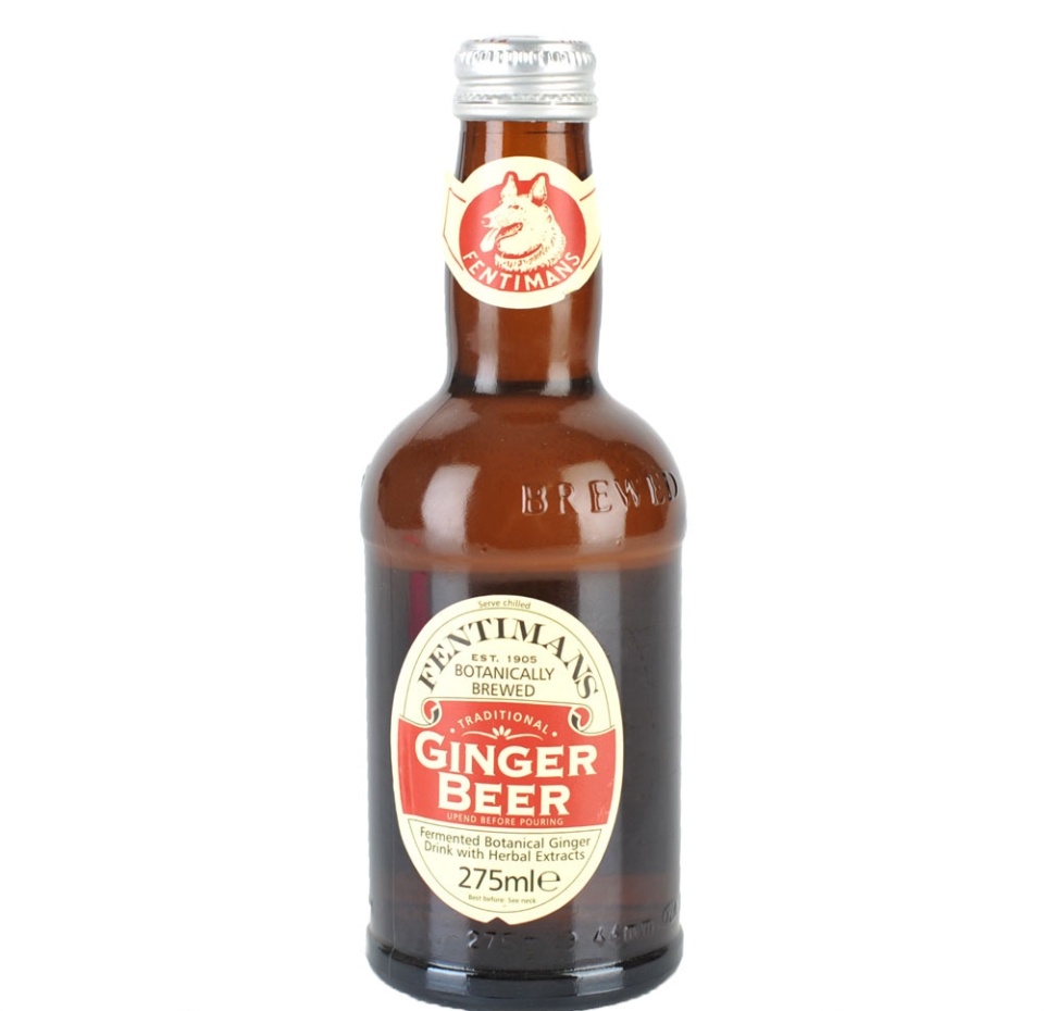 

Напиток Fentimans Ginger beer со вкусом имбиря газированный 275 мл