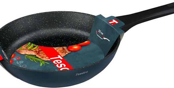 Сковорода Tesoro Florence blue 20см
