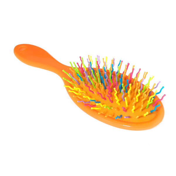 Cute-Cute Расческа овальная цветные зубцы 1 шт