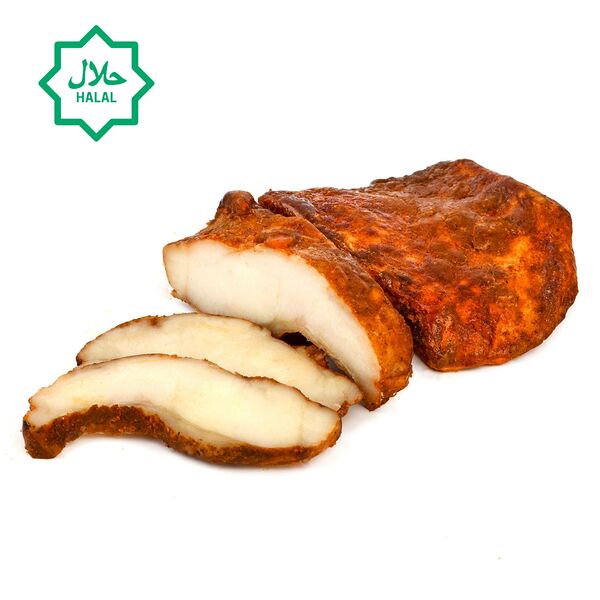 Курдюк варено-копченый