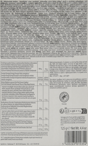 

Конфеты HAMLET Трюфели из молочного шоколада, обсыпанные шоколадной стружкой, 125г