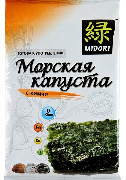 Морская капуста Midori с кимчи