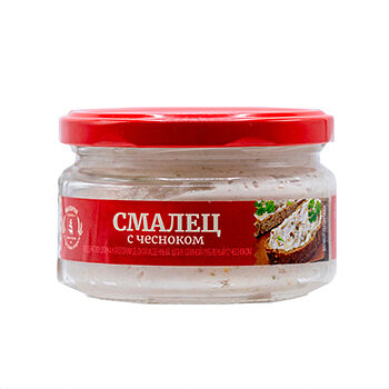 Смалец бутербродный Афанасий с чесноком