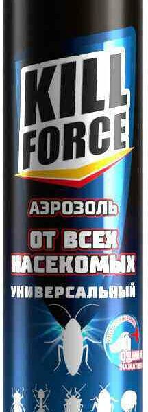 Аэрозоль от всех насекомых Kill Force универсальный 350 мл