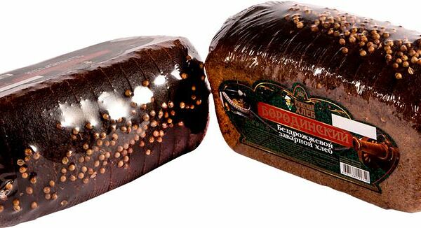 Хлеб Рижский Хлеб Бородинский формовой, 300г