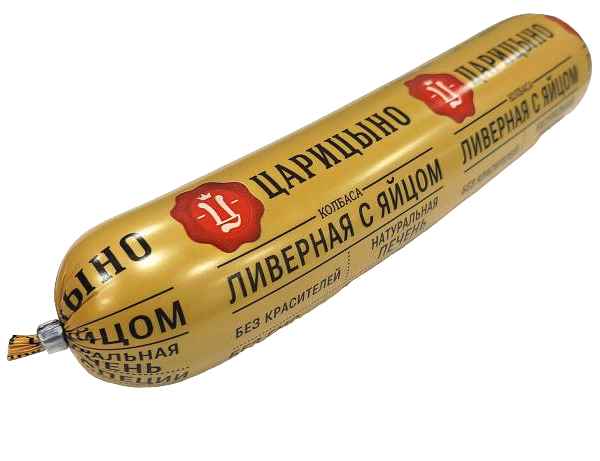 Колбаса ливерная Царицыно с яйцом