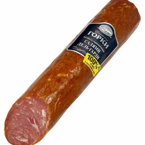 Колбаса сырокопченая Ближние горки Салями Дель-Гарди