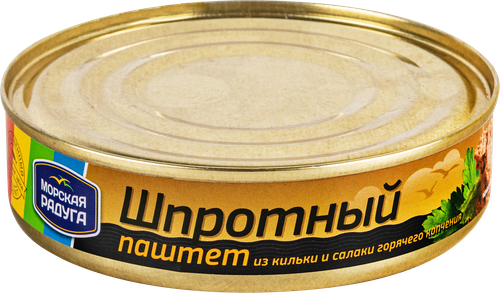 

Паштет Морская радуга шпротный 160 г