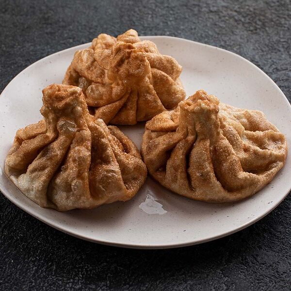 Хинкали жаренные традиционные