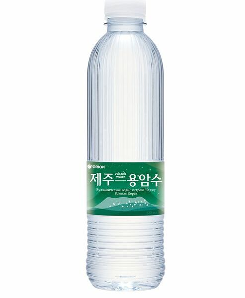 Вода Jeju Yongamsoo питьевая негазированная, 530мл