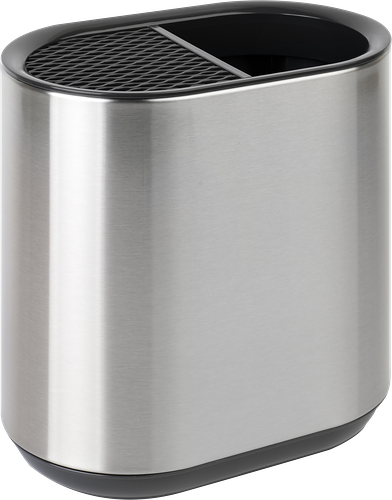 Подставка для столовых приборов HOMECLUB 18х11,5х19,4см, нержавеющая сталь, пластик Арт. IHOME-R1934