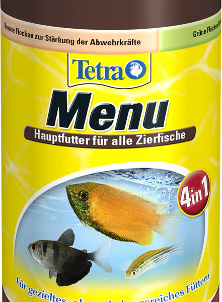 Tetra Menu (4 вида мелких хлопьев) для рыб