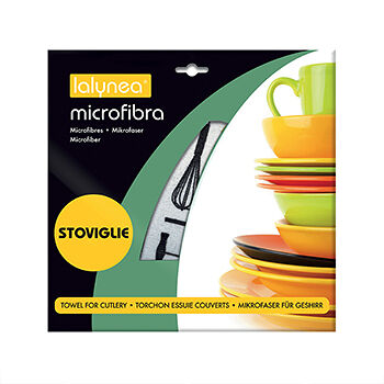 Салфетка из микрофибры для посуды, Lalynea, 40*60 см, 1 шт., Китай