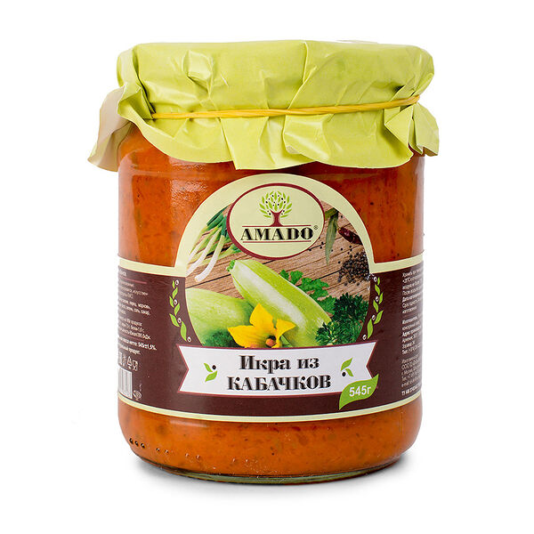 Икра AMADO кабачковая