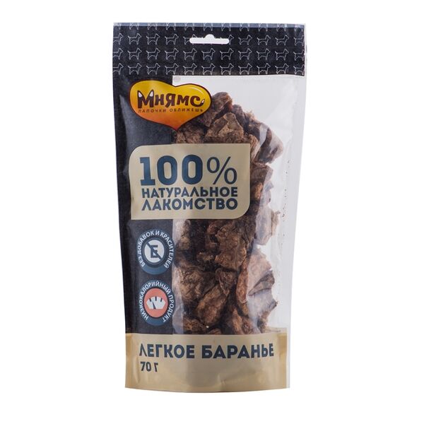 Мнямс лакомство для собак Легкое баранье