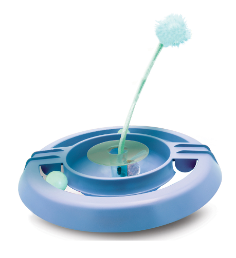 Игрушка для кошек Petstages Трек-неваляшка, 34 см